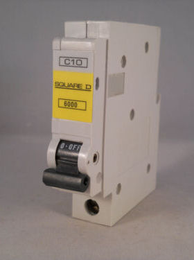 QO110EC6 Square D QOE MCB 10 Amp Single Pole Qwikline Breake