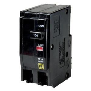 QO2100 QO2100 - Square D 100 Amp Double Pole Circuit Breaker