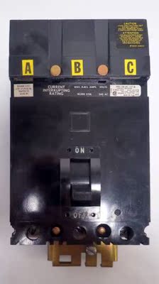 FA-32100 SQUARE D FA32100 CIRCUIT BREAKER 240VAC, 100AMP, 3P