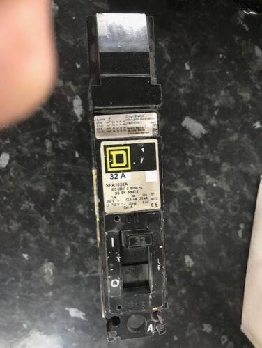 SFA1032A SQUARE D I-LINE 32AMP SINGLE POLE MCCB SFA1032A CIR