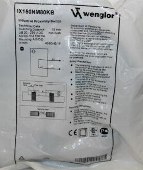 IX150NM80KB Wenglor Ix150nm80kb Detector de Proximidad Induc