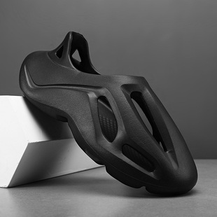 踩屎感洞洞鞋夏季外传运动青年沙滩防滑耐磨男士椰子凉拖鞋高品质