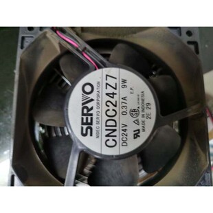 CNDC24Z7 9W18W全新SERVO 12038 2线设备风扇 DC24V0.37A