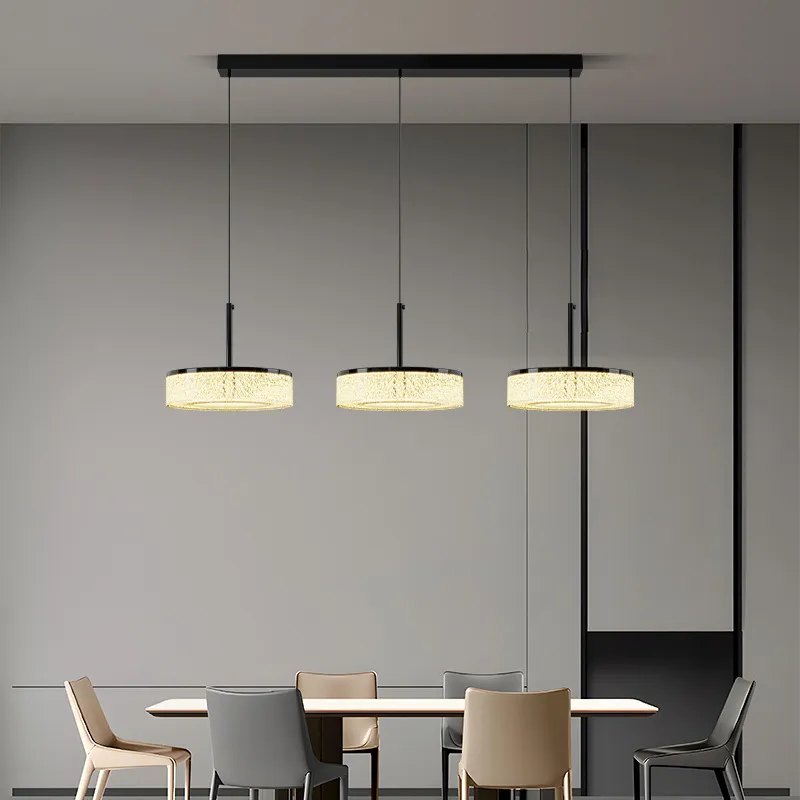 2024年新款高级感极简吧台餐桌吊灯现代简约轻奢护眼三头餐厅灯具,家装灯饰光源,智能吊灯,淘宝优惠券,粉丝福利购,淘宝优惠卷