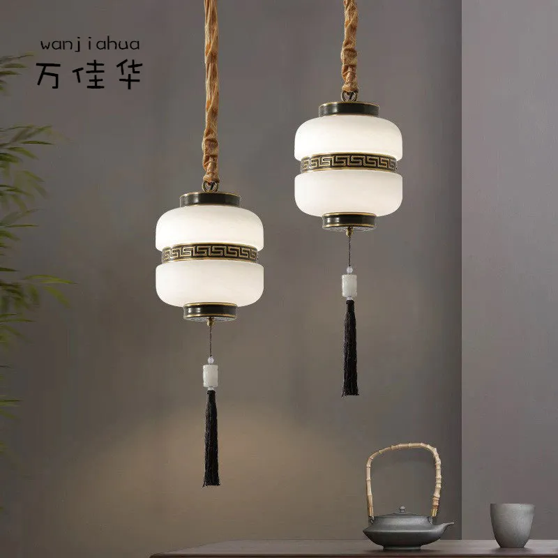 【万里】中式小吊灯玄关中国风酒店过道灯餐厅茶室商铺走廊工程灯,家装灯饰光源,智能吊灯,淘宝优惠券,粉丝福利购,淘宝优惠卷