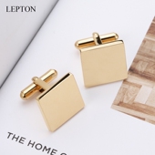 袖 扣不锈钢袖 扣方形质感光面商务商务轻奢袖 高档法式 口钉男士 礼物