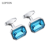 男士 婚庆绅士法式 轻奢定制天蓝锆石袖 新品 扣衬衫 欧美时尚 水晶袖 扣