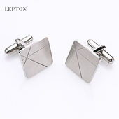袖 商务法式 扣别致方形不锈钢袖 钉男士 外贸商务 扣袖 送礼盒法式