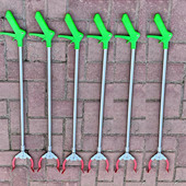 垃圾夹不锈钢卫生火钳环卫长柄取物校园加长捡垃圾夹子野外拾物器