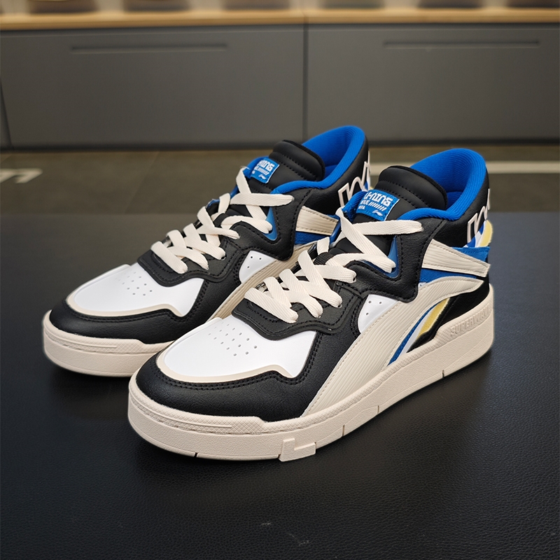 李宁防滑耐磨男子系带休闲鞋