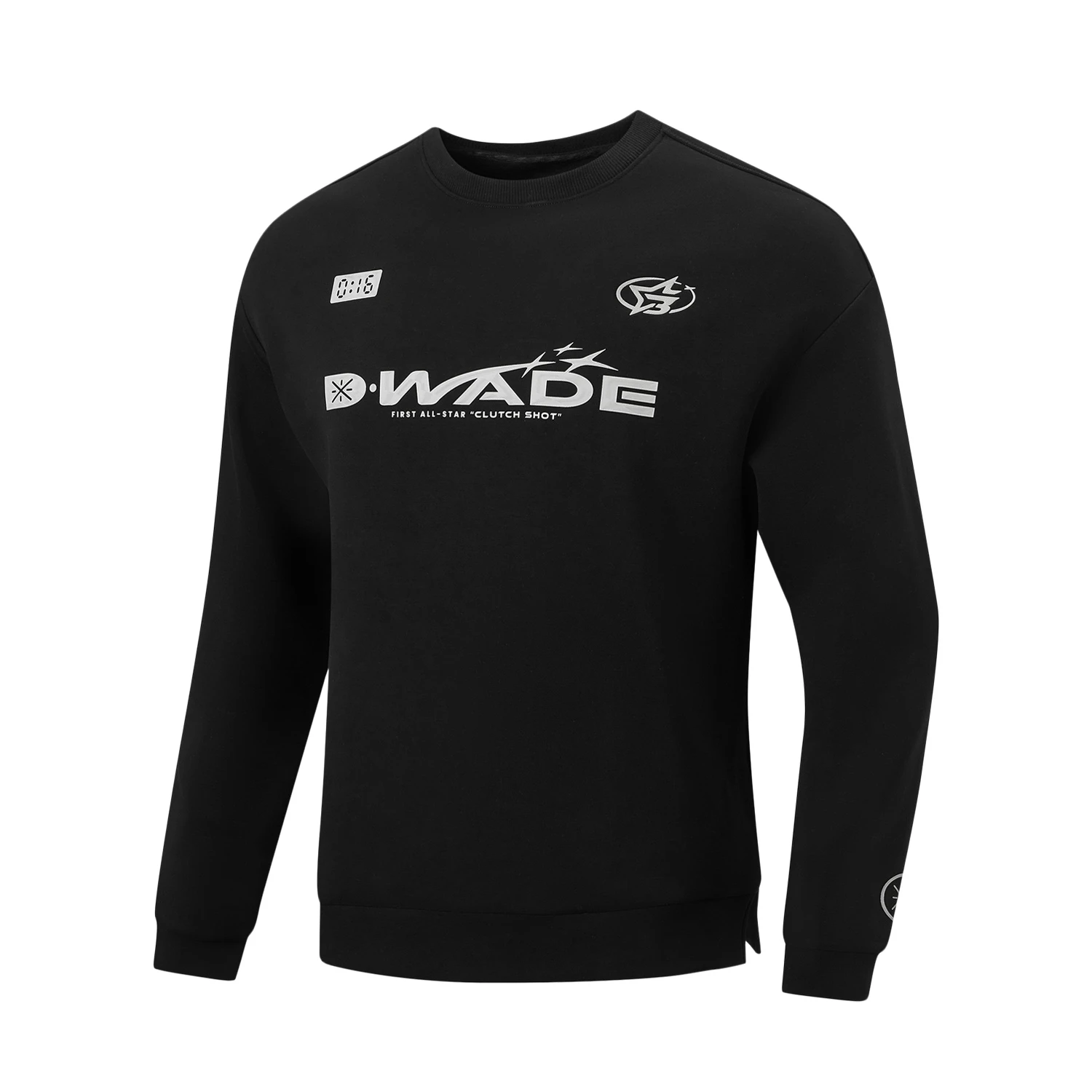 李宁男子卫衣2026春季新款韦德系列休闲舒适宽松套头衫 AWDW005