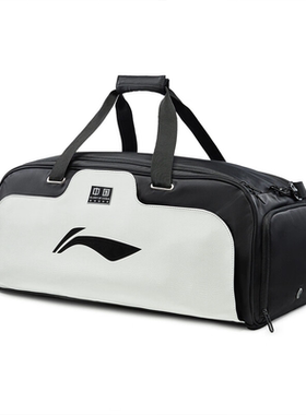 李宁乒乓球包单肩斜挎包多功能运动包教练包健身旅行包ABLV005