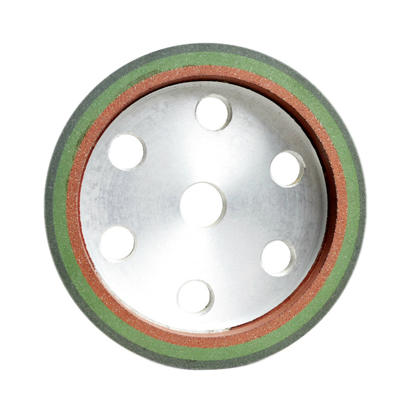 新艺玻璃岩板三色树脂锋利磨轮