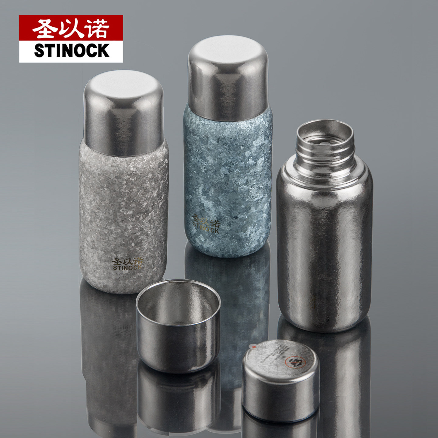 圣以诺 纯钛保温杯大容量男女高颜值泡茶焖茶水杯钛杯礼物杯子