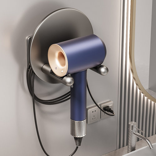 浴室吹风机置物架免打孔