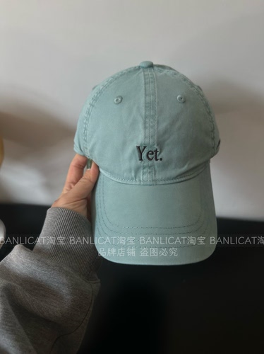 BanliCat 韩系氛围感显白字母棒球帽子男女 2026新显脸小鸭舌帽