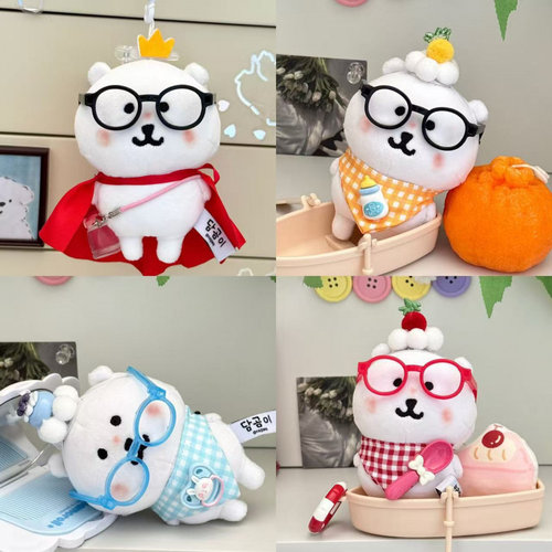 13cm自嘲熊娃衣玩偶10围兜衣服