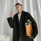春季简约帅气休闲西装男女韩版宽松痞帅小西服青年外套FC518-P80，男装西服套装，四季星座713