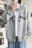 春季帅气字母小雏菊卫衣男韩版宽松连帽开衫潮外套M30，男装卫衣，四季星座713