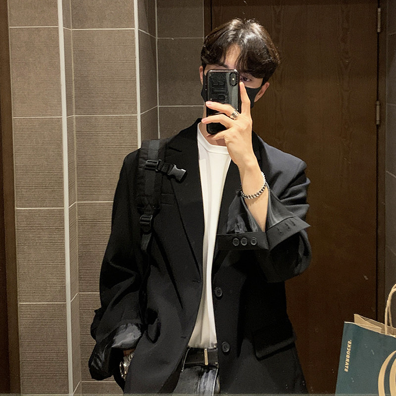 秋装简约帅气男青年休闲西装韩版潮流西服FC599-P105,男装西服套装,四季星座713