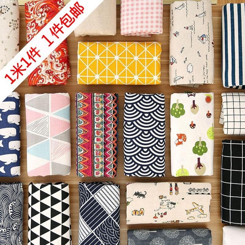 北欧窗帘桌布黑白格布料手工diy布碎花布印花棉麻风布料帆布沙发|msdalam kategori rumah Fabrik, bahan kapas/kain/Diy buatan tangan kain kain - dari Buy2taobao.com untuk memberikan perkhidmatan ejen Taobao profesional membeli