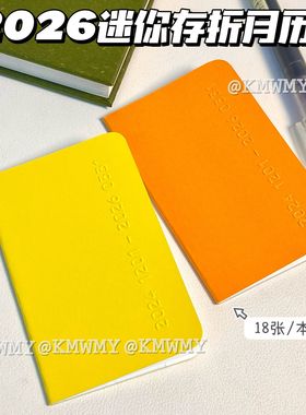 存折RAYMAY藤井2025年迷你卡片手账本日程规划月计划适配m5插袋款