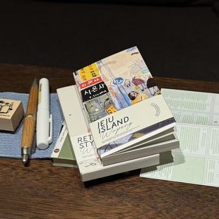 小红书同款你好陌生人迷你口袋本学生手账本笔记本简约空白记事本