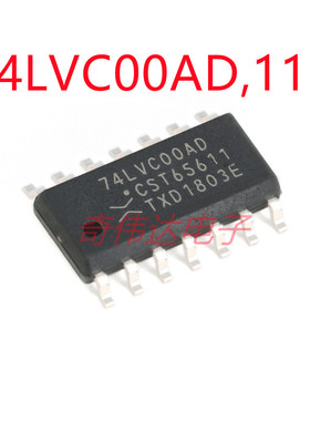 74LVC00AD,118 SOIC-14 四路2输入与非门 贴片逻辑芯片电子元器件