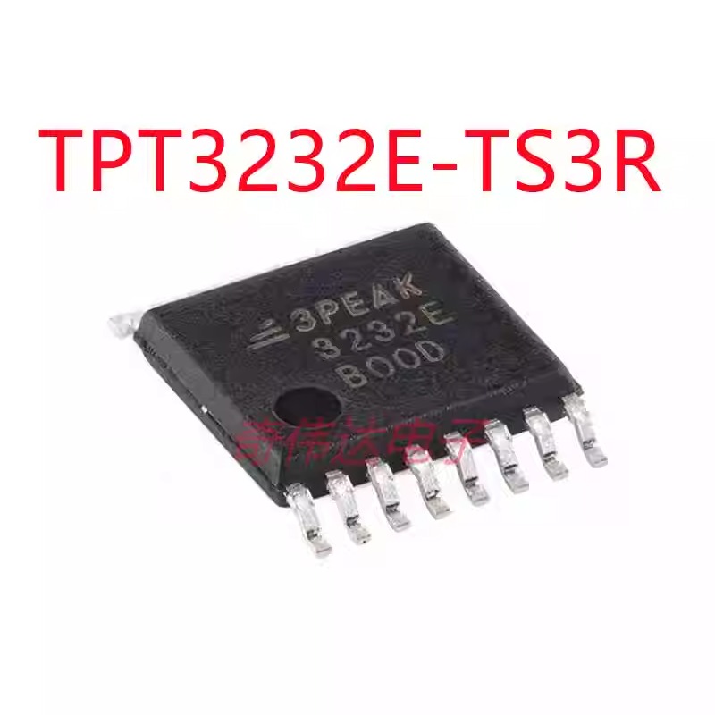 TPT3232E-TS3R TSSOP-16 3V-5.5V 250kbps RS-232收发器芯片 元器