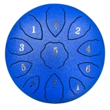 文笙 Эфирная барабанная стальная барабанная барабана начинает 8-дюймовый 11 ноты C-Tune F-Tune Детский инструмент беззаботный воздушный барабан