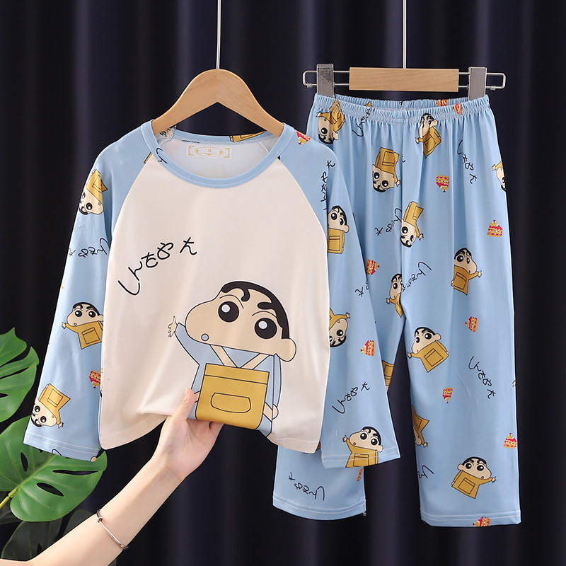 儿童睡衣可爱卡通春秋季