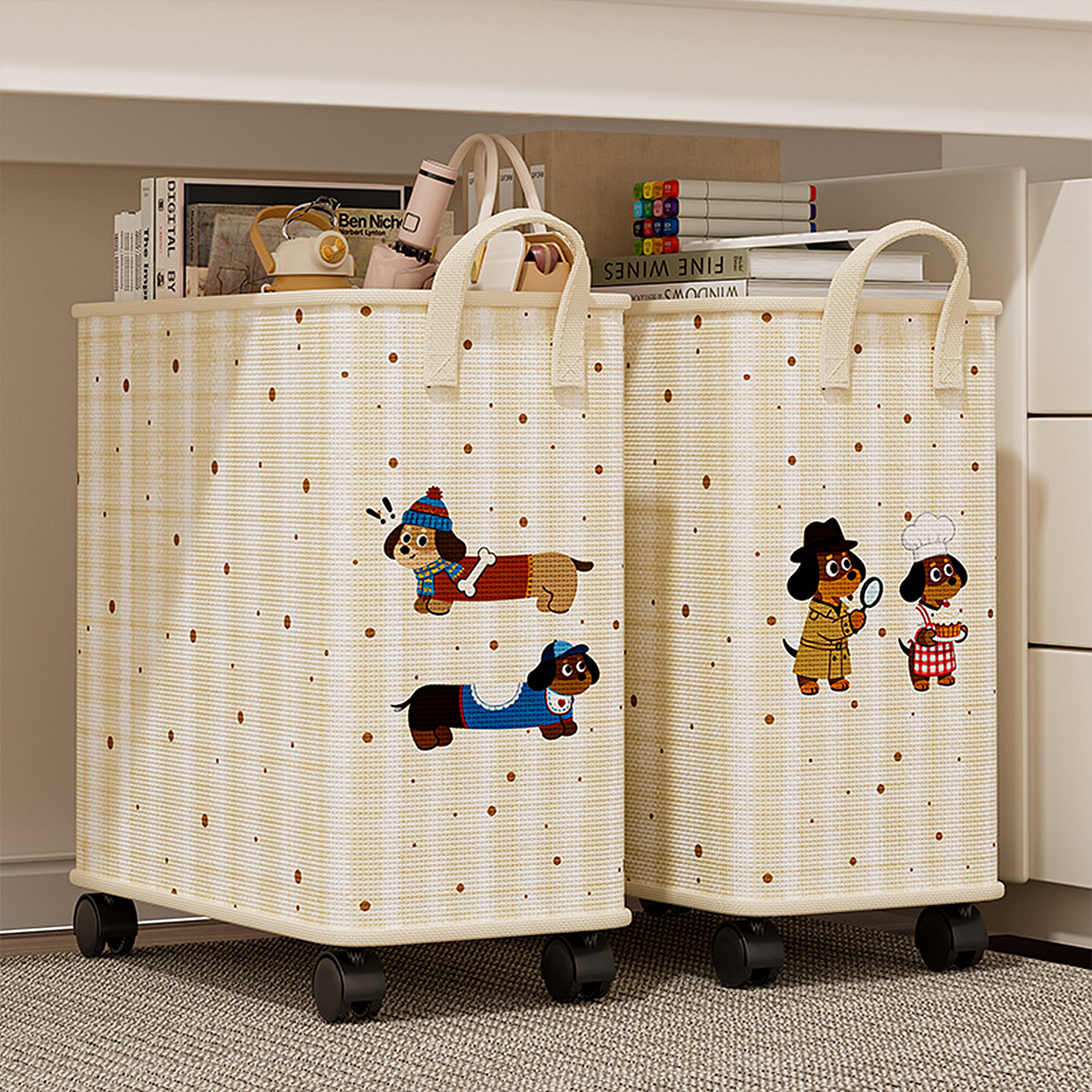 【不买后悔一年！】小推车收纳箱