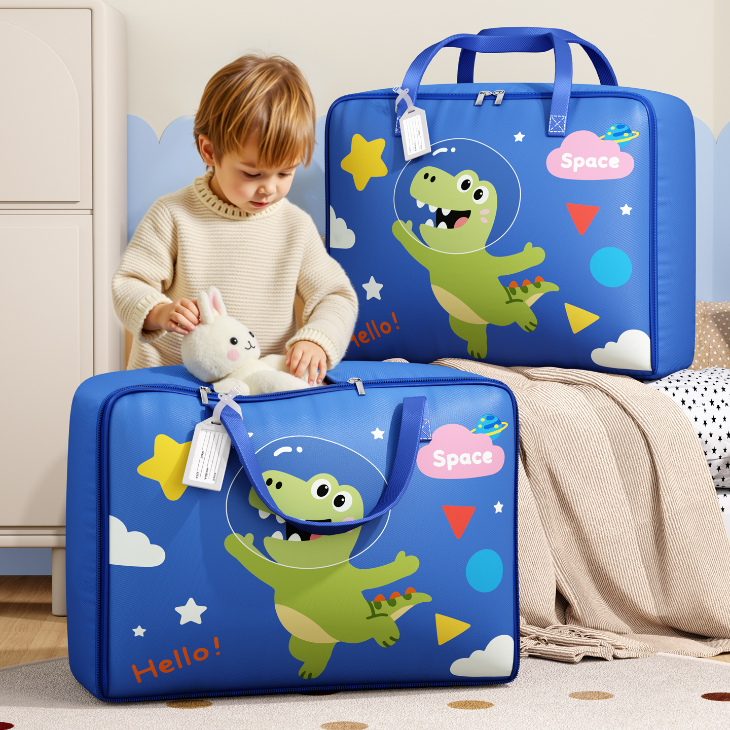 【0甲醛！宝宝安心】被子收纳袋