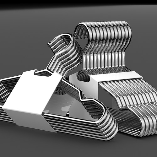 304不锈钢衣架实心加粗带钩晾衣架子宿舍用学生挂衣无痕衣服架