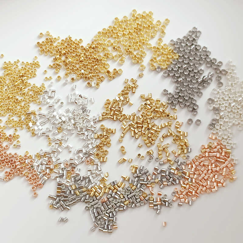 DIY收尾扣配件14K保色夹铜包金