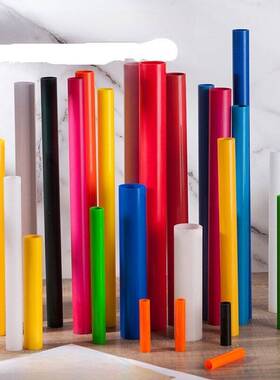 彩色Pvc硬管20  25 32 40 50mmPvc给水管塑料红黄粉紫管蓝橙