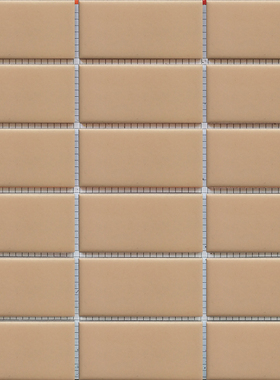 45×95mm外墙砖彩码砖纸皮砖浅粉红色外墙瓷砖平面釉面砖物业装修