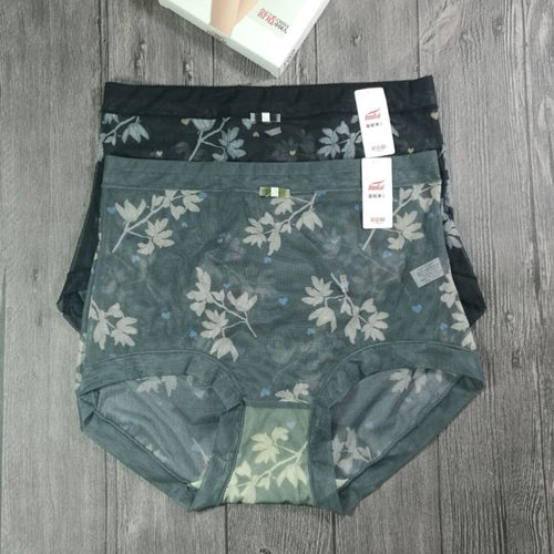 富妮来网纱女士薄款平角性感包臀