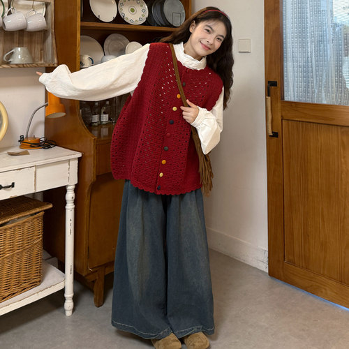 大码女装宽松遮肉减龄显瘦套装秋