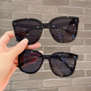 儿童大人太阳镜男女童时尚潮流黑色帅气墨镜宝宝防紫外线亲子眼镜