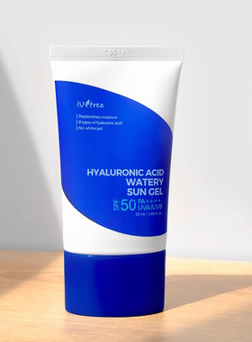 isntree sunscreen 防紫外线养肤玻尿酸水感面部不油腻水润防晒霜