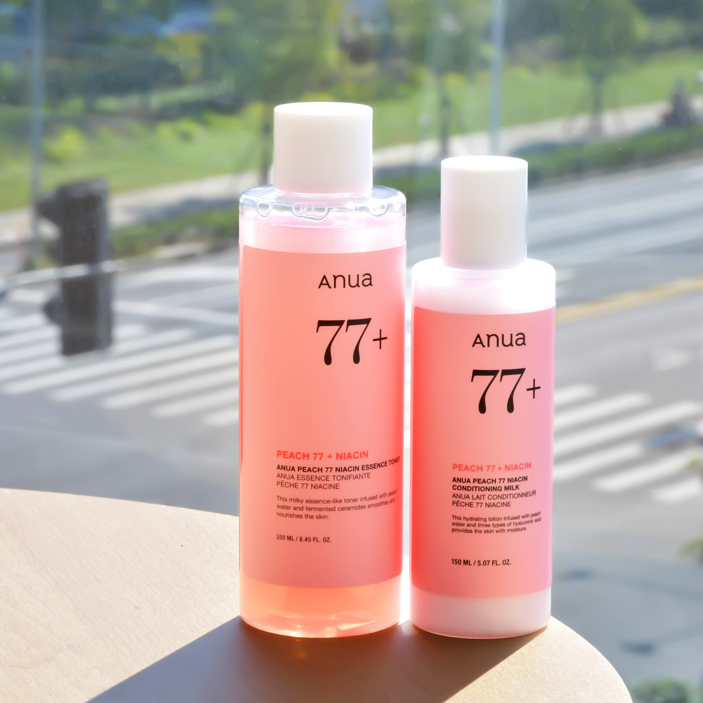 Anua桃子77%烟酰胺桃子爽肤水 平衡乳液提亮肤改善暗沉靓肤Toner
