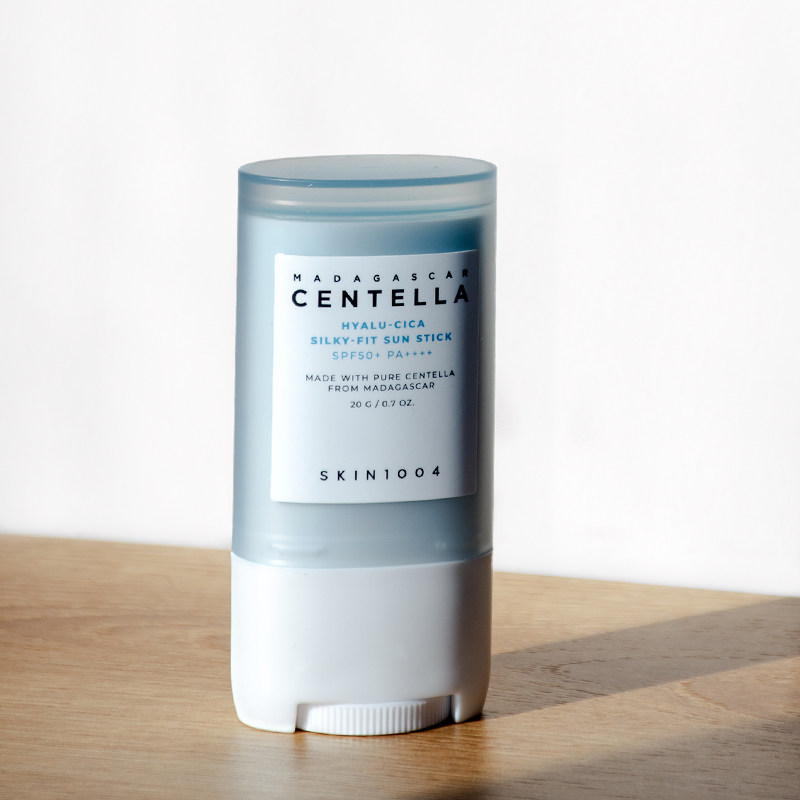 skin1004积雪草透明质酸水光防晒棒20g清爽不粘不油 化学防晒霜
