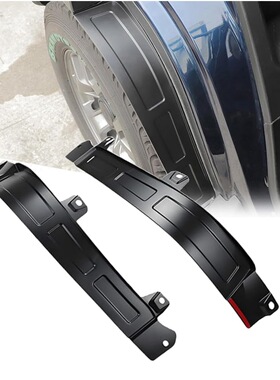 适用2023吉姆尼JIMNY五门版JC74 JB74xl改装后轮胎挡泥板轮眉外饰