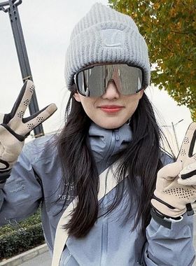 墨镜女款防风骑行护目眼镜户外运动登山滑雪跑步防紫外线男太阳镜