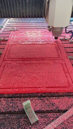 彩色pom绝缘板玻纤板CNC机加工五金配件研磨治具游星轮牙板环氧板