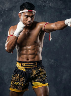 ufc泰拳比赛运动训练健身短裤夏