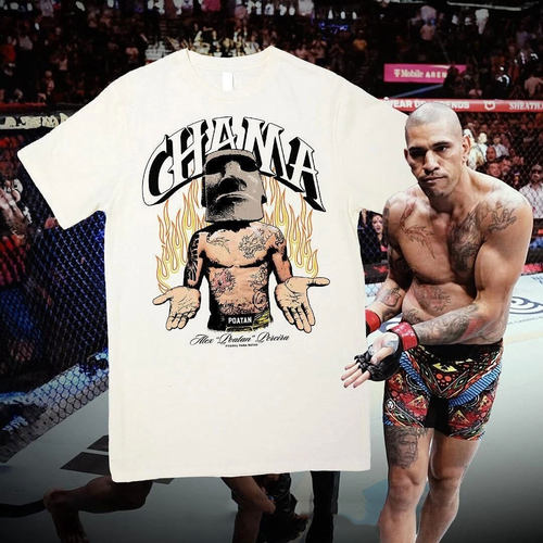 UFC综合格斗亚马逊战士比赛佩雷拉KO希尔文化T恤MMA运动纯棉短袖