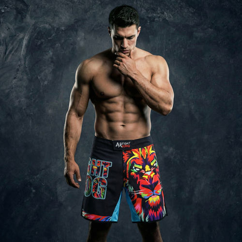 UFC综合训练健身跑步短裤MMA格斗
