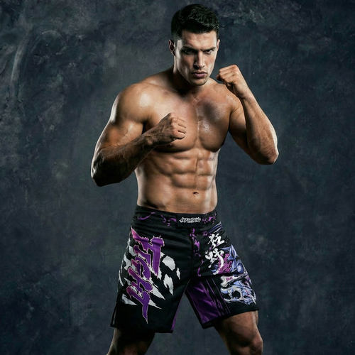 MMA搏击泰拳击运动训练短裤五分